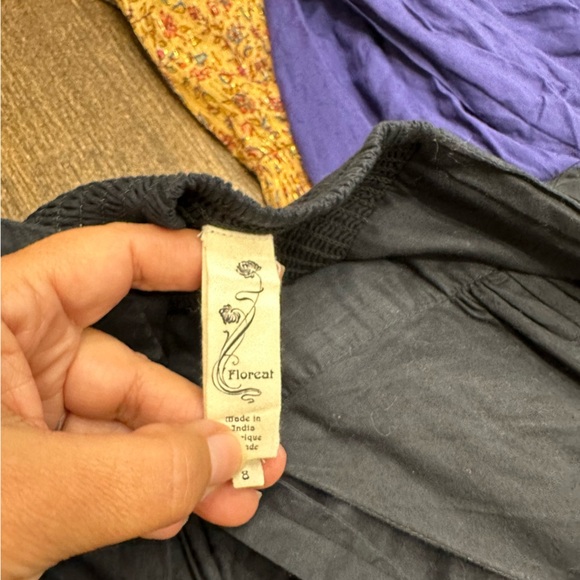 Anthropologie Floreat Palenque Asymetrical Dress Sz 8 - Picture 4 of 7